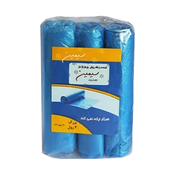 زباله 3رول نایلونی بزرگ سیمین